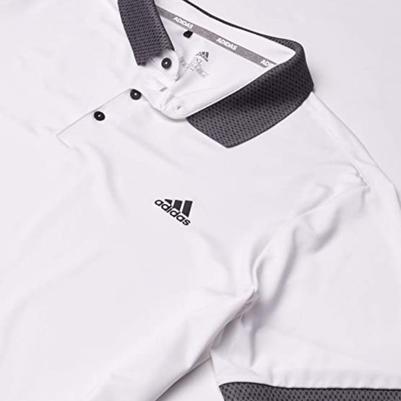 🆕adidas Men's Ultimate365 Delivery Polo T-shirt, Small-White, Authentic, NWT - Picture 3 of 3